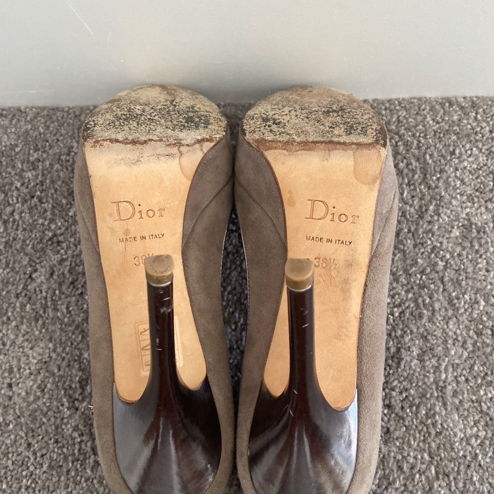Vintage Christian Dior High Heel Pumps 36.5 - Picture 7 of 12